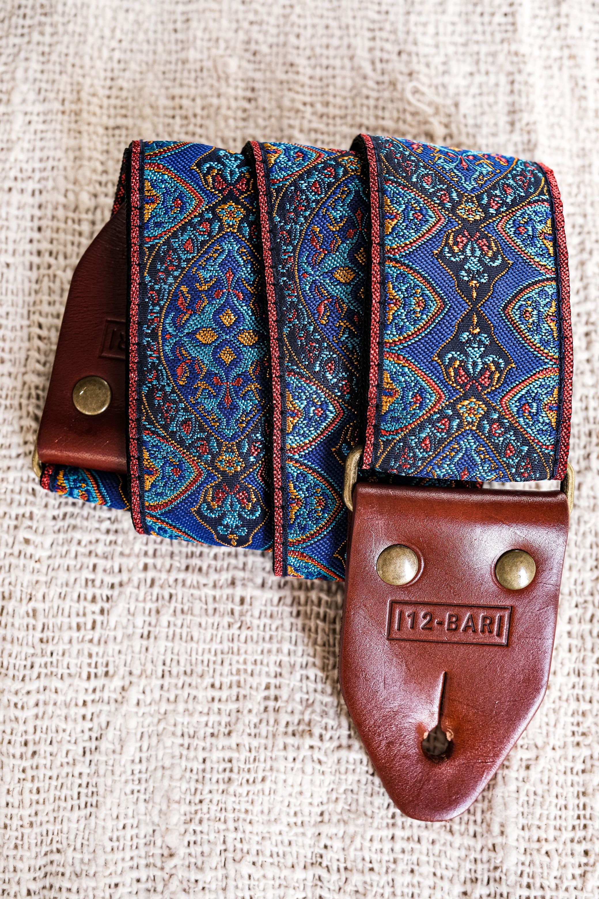 12 Bar Guitar - Esperance Vintage Retro Guitar Strap