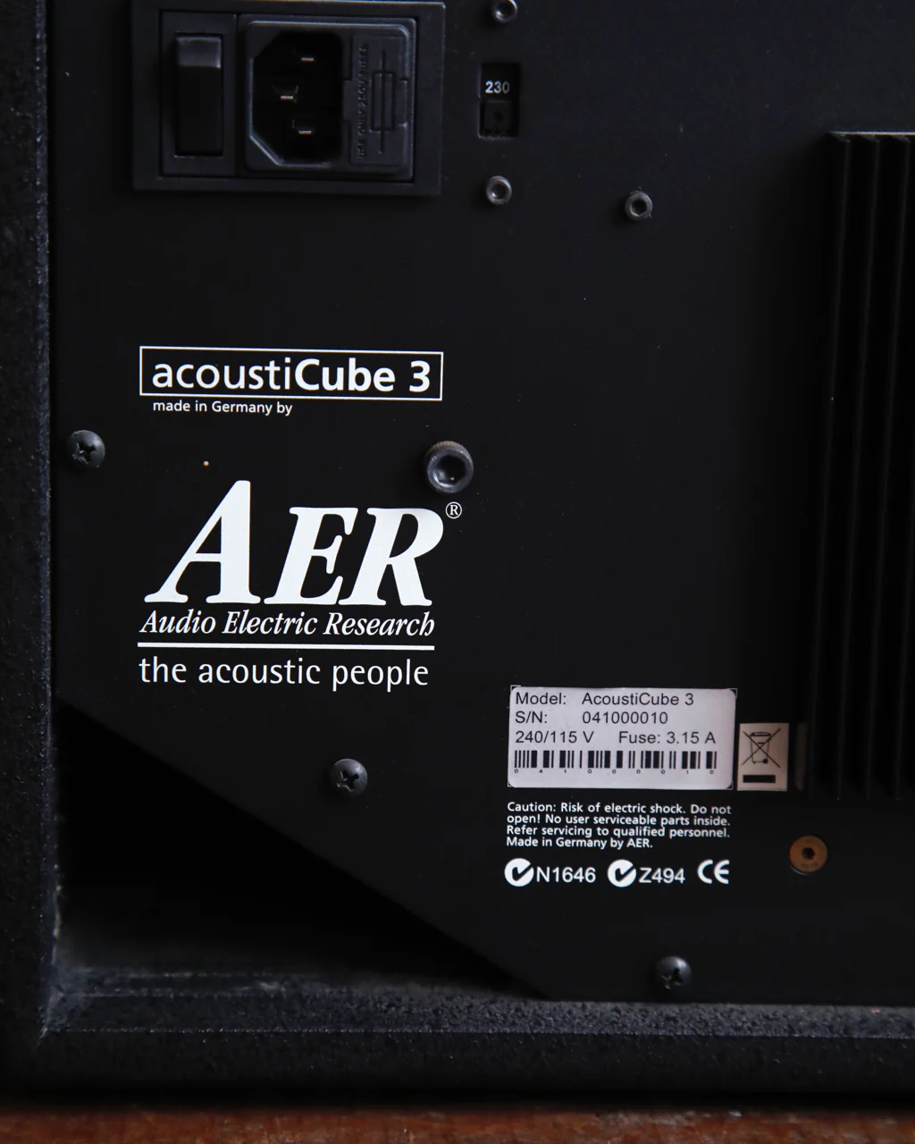 AER Acousticube 3 120 Watt Acoustic Instrument Combo Amplifier Pre-Owned - Image 9