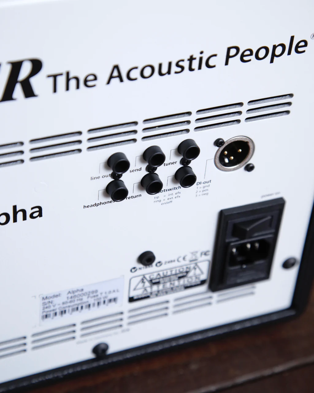 AER Alpha 40 Watt Acoustic Guitar Amplifier - Image 7