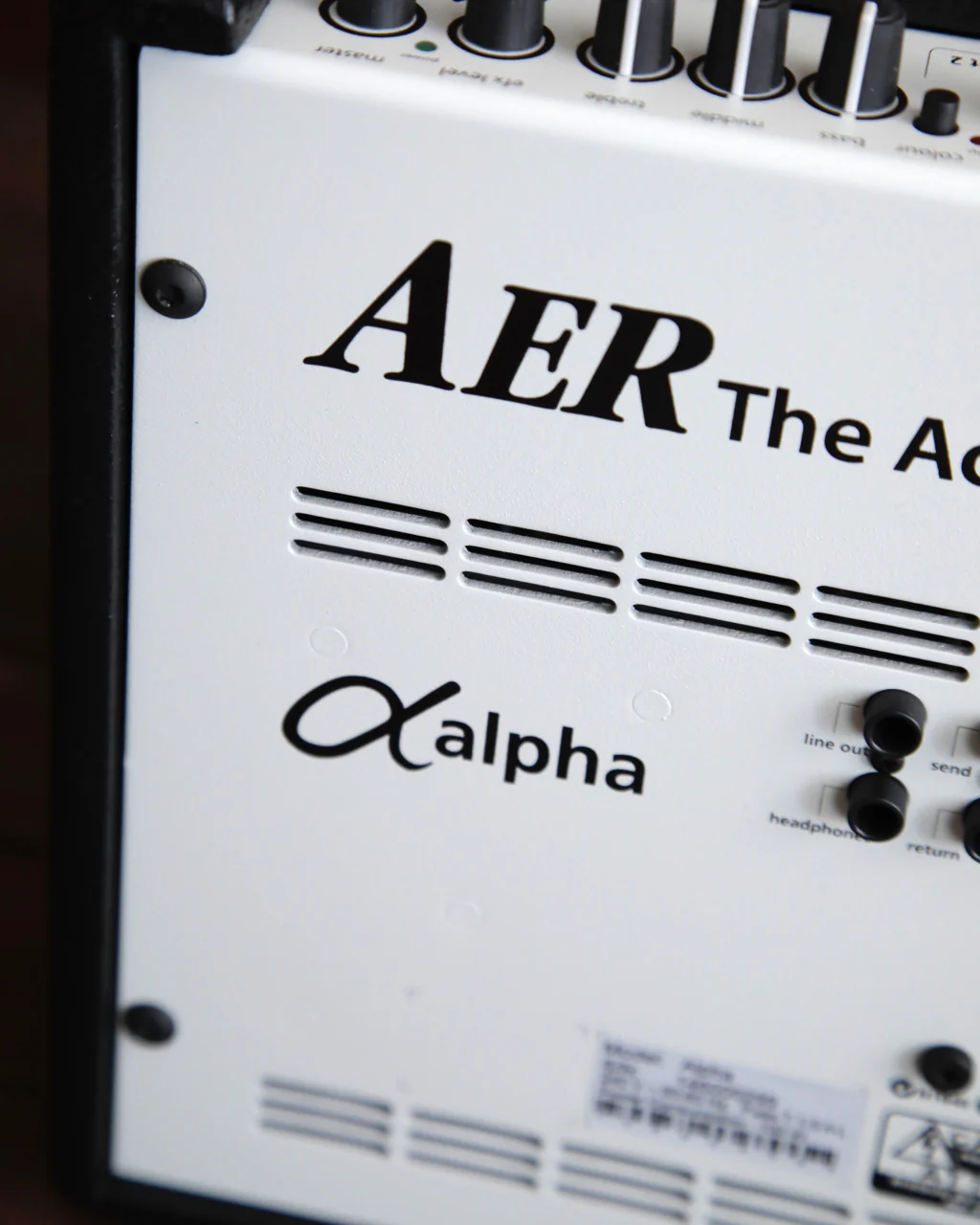AER Alpha 40 Watt Acoustic Guitar Amplifier - Image 8
