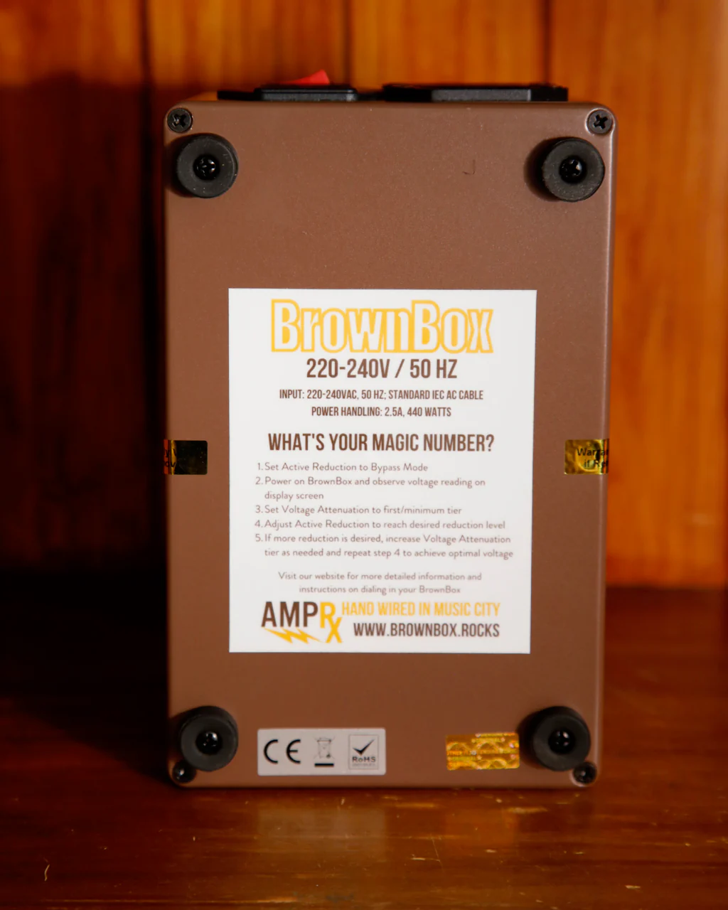 AmpRX BrownBox 200 Series Attenuator - Image 4