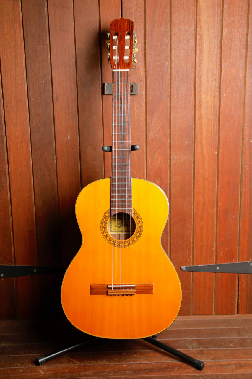 Aria A578 Classical Nylon String Acoustic Guitar Vintage MIJ Pre-Owned - Image 2