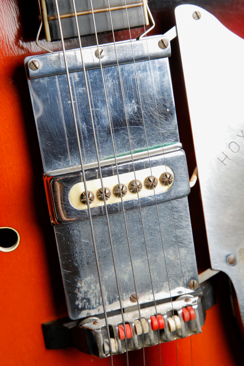 Arnold Hoyer Expo Archtop Sunburst Electric Guitar Circa 1950s Pre-Owned - Image 10