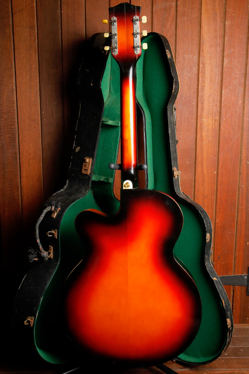 Arnold Hoyer Expo Archtop Sunburst Electric Guitar Circa 1950s Pre-Owned - Image 17