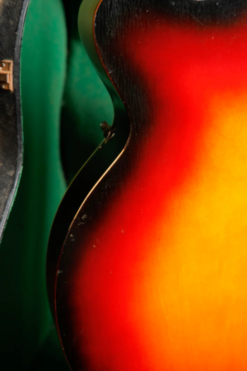 Arnold Hoyer Expo Archtop Sunburst Electric Guitar Circa 1950s Pre-Owned - Image 22