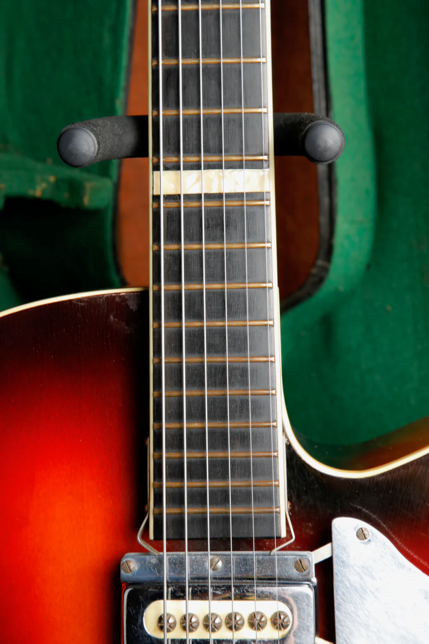 Arnold Hoyer Expo Archtop Sunburst Electric Guitar Circa 1950s Pre-Owned - Image 5