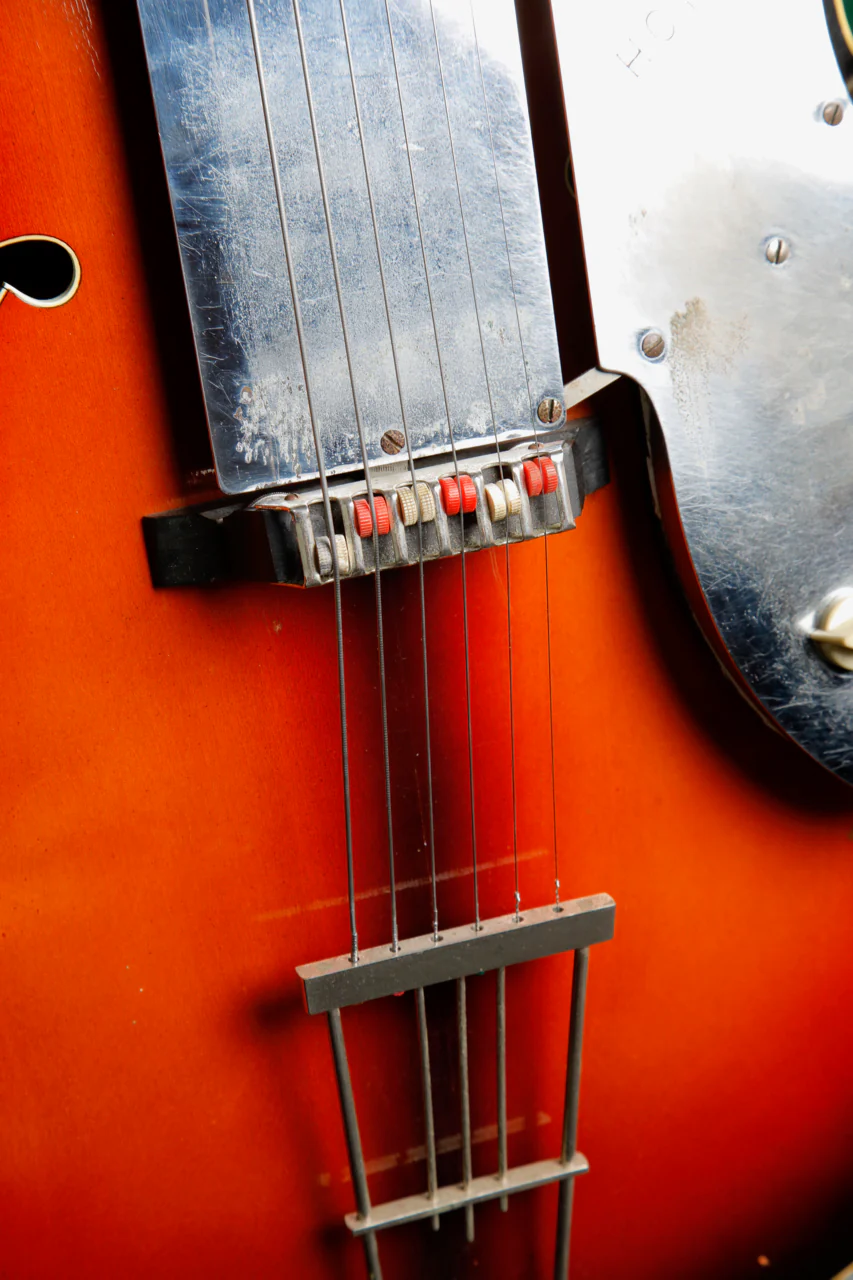 Arnold Hoyer Expo Archtop Sunburst Electric Guitar Circa 1950s Pre-Owned - Image 8