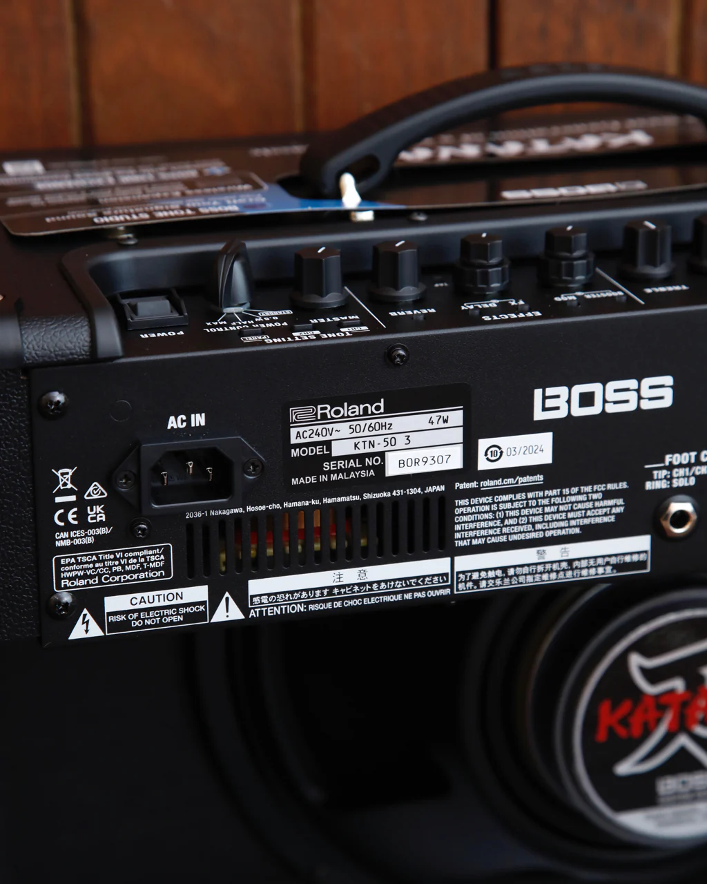 Boss Katana-50 Gen 3 50-Watt Guitar Combo Amplifier - Image 9