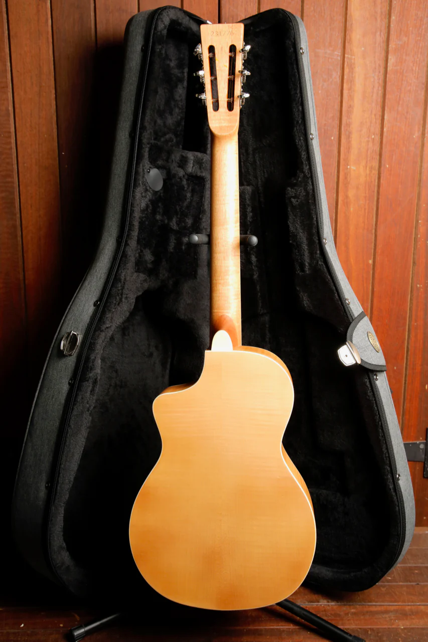 Bourbon Street BSR-LSA-FM-E Louisiana Resonator Acoustic-Electric Guitar - Image 10