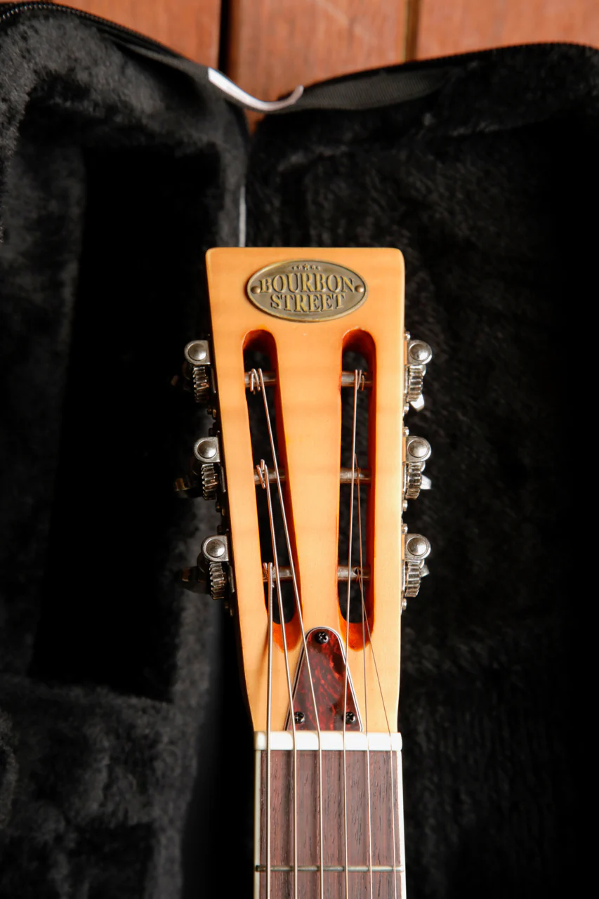 Bourbon Street BSR-LSA-FM-E Louisiana Resonator Acoustic-Electric Guitar - Image 3