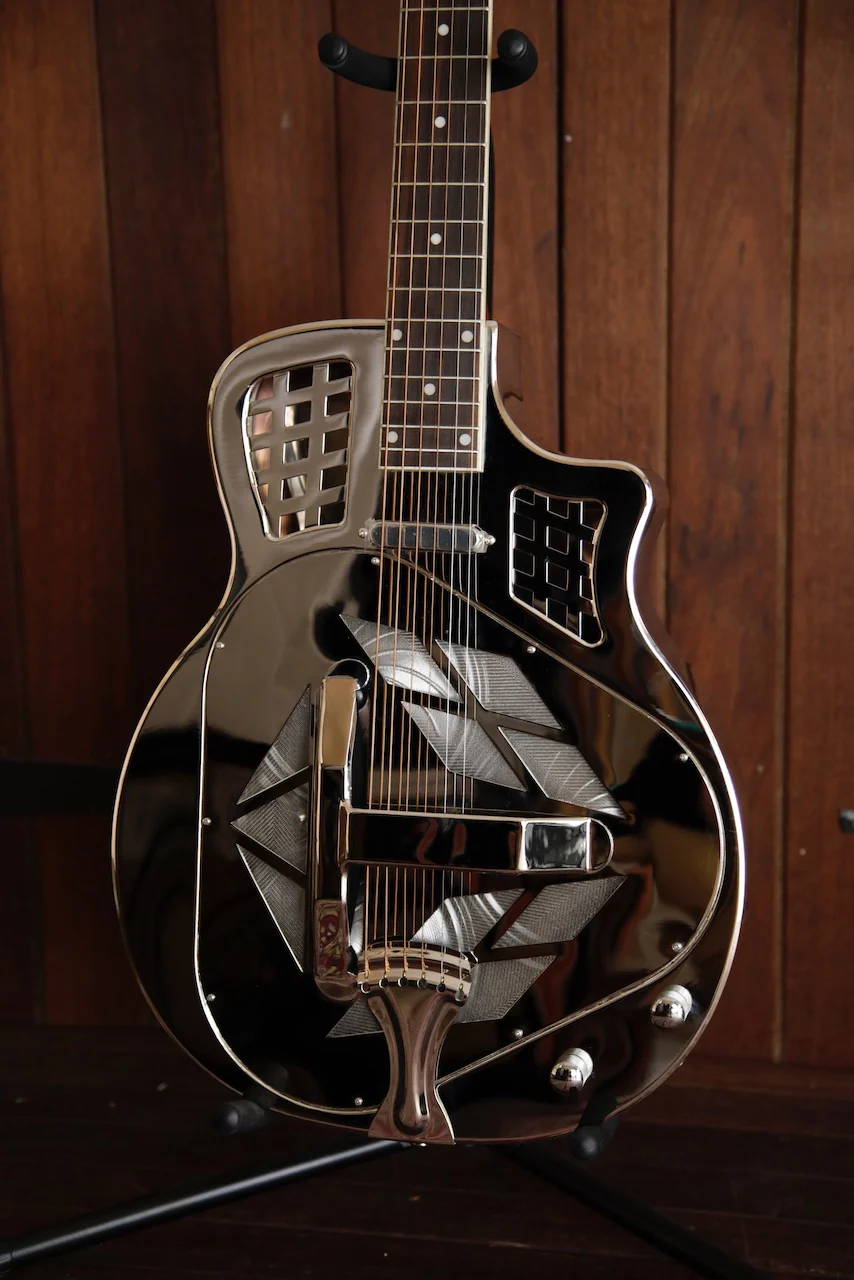 Bourbon Street 3C-NC Tricone Cutaway Resonator w/ Pickup