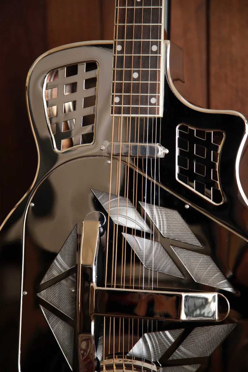 Bourbon Street 3C-NC Tricone Cutaway Resonator w/ Pickup - Image 3