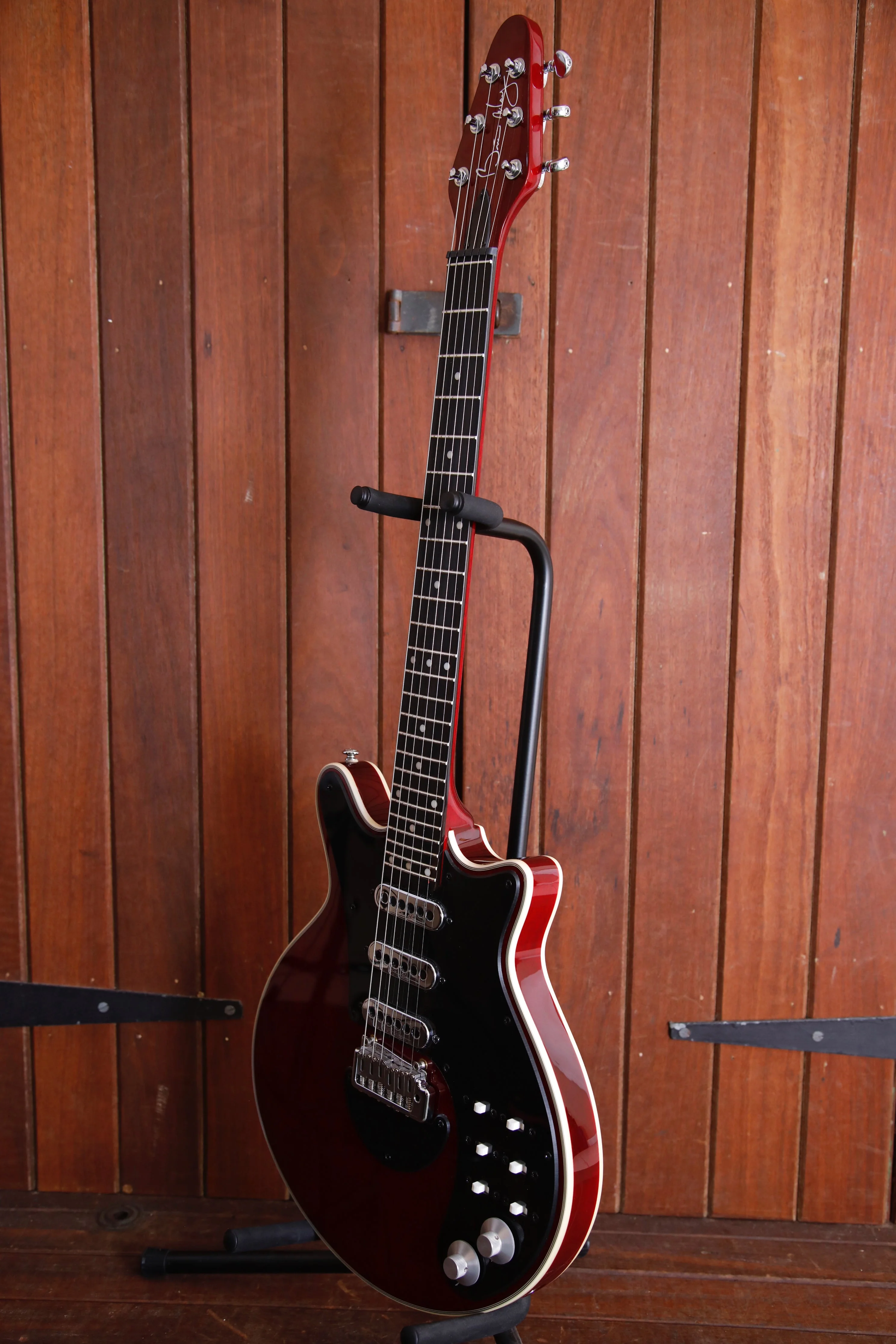 Brian May Guitars Red Special Antique Cherry Electric Guitar - Image 7