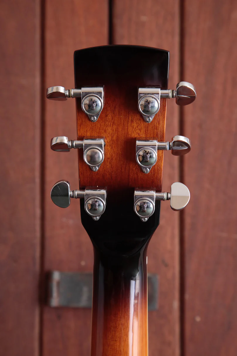Bryden BRE2ETS Cutaway Acoustic / Electric Resonator Guitar in Tobacco Sunburst - Image 11