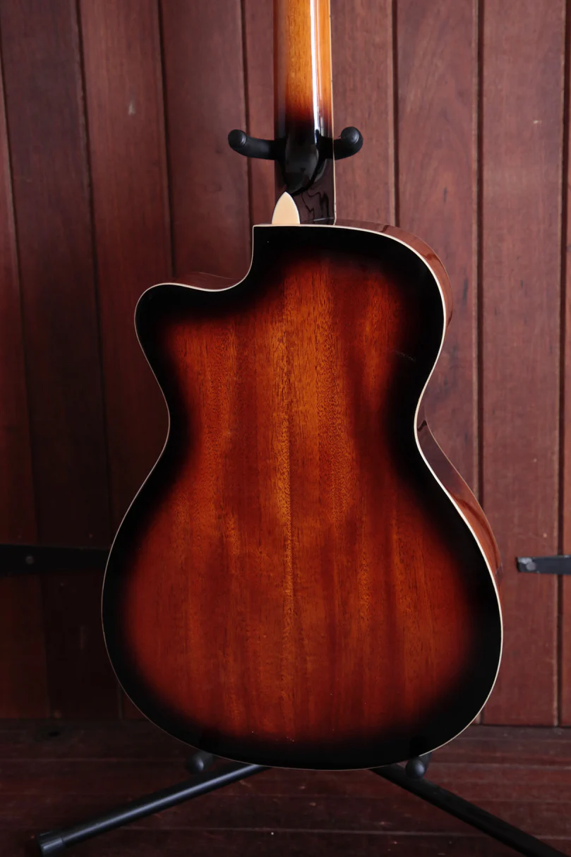 Bryden BRE2ETS Cutaway Acoustic / Electric Resonator Guitar in Tobacco Sunburst - Image 9