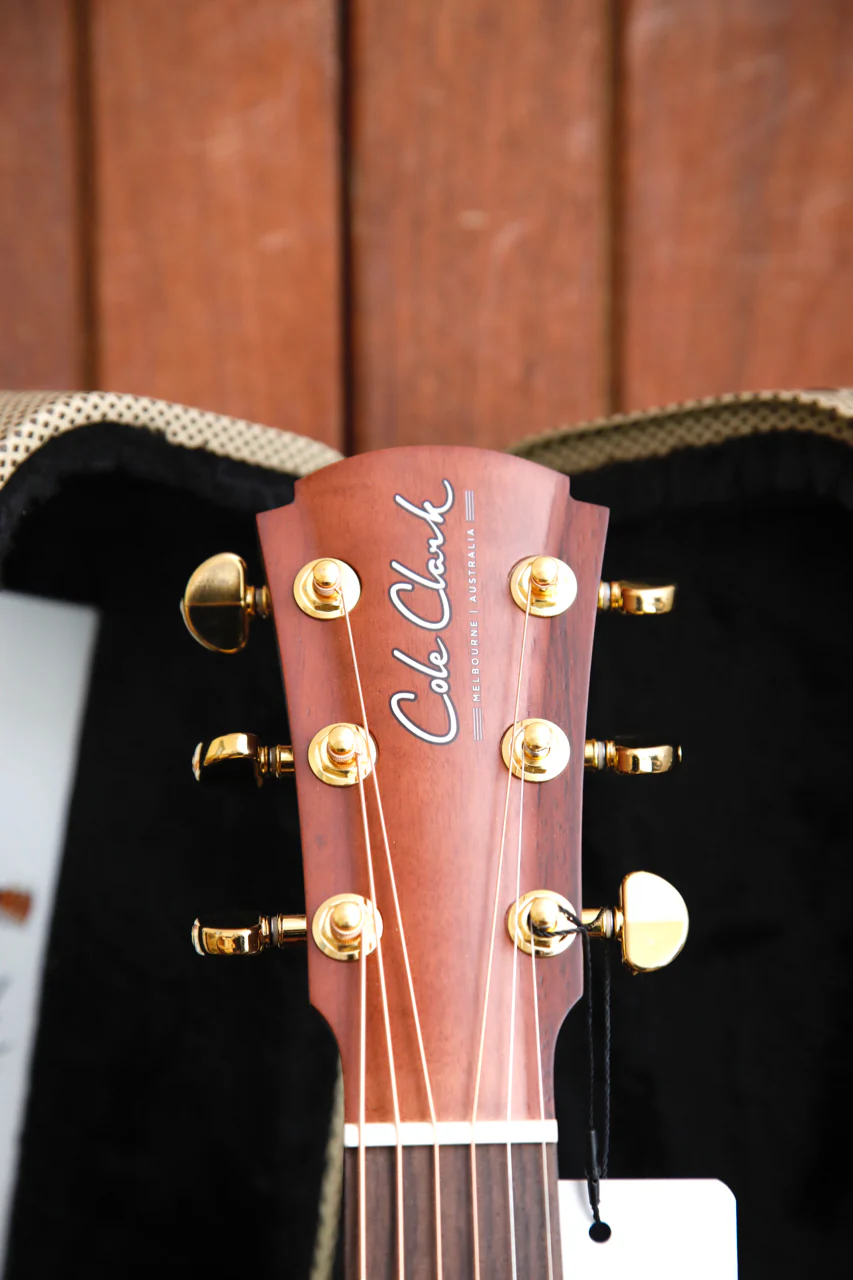 Cole Clark AN2EC All Mahogany Acoustic-Electric Guitar - Image 3