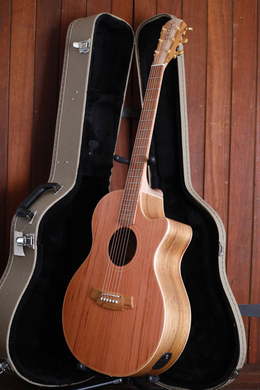 Cole Clark AN2EC-RDBL Redwood Blackwood Acoustic-Electric Guitar - Image 9