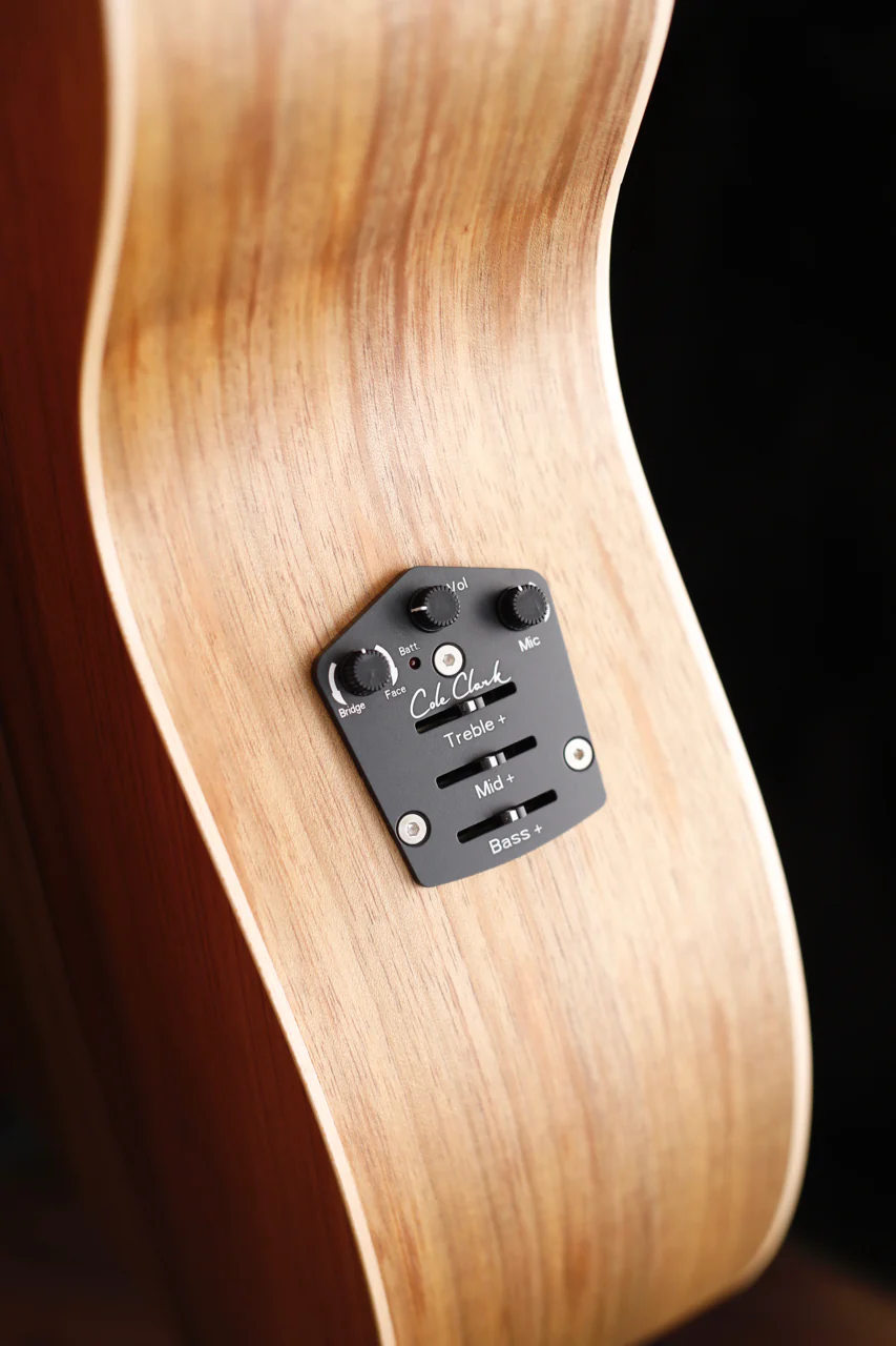 Cole Clark AN2EC Blackwood/Blackwood Humbucker Dual-Output Guitar - Image 9