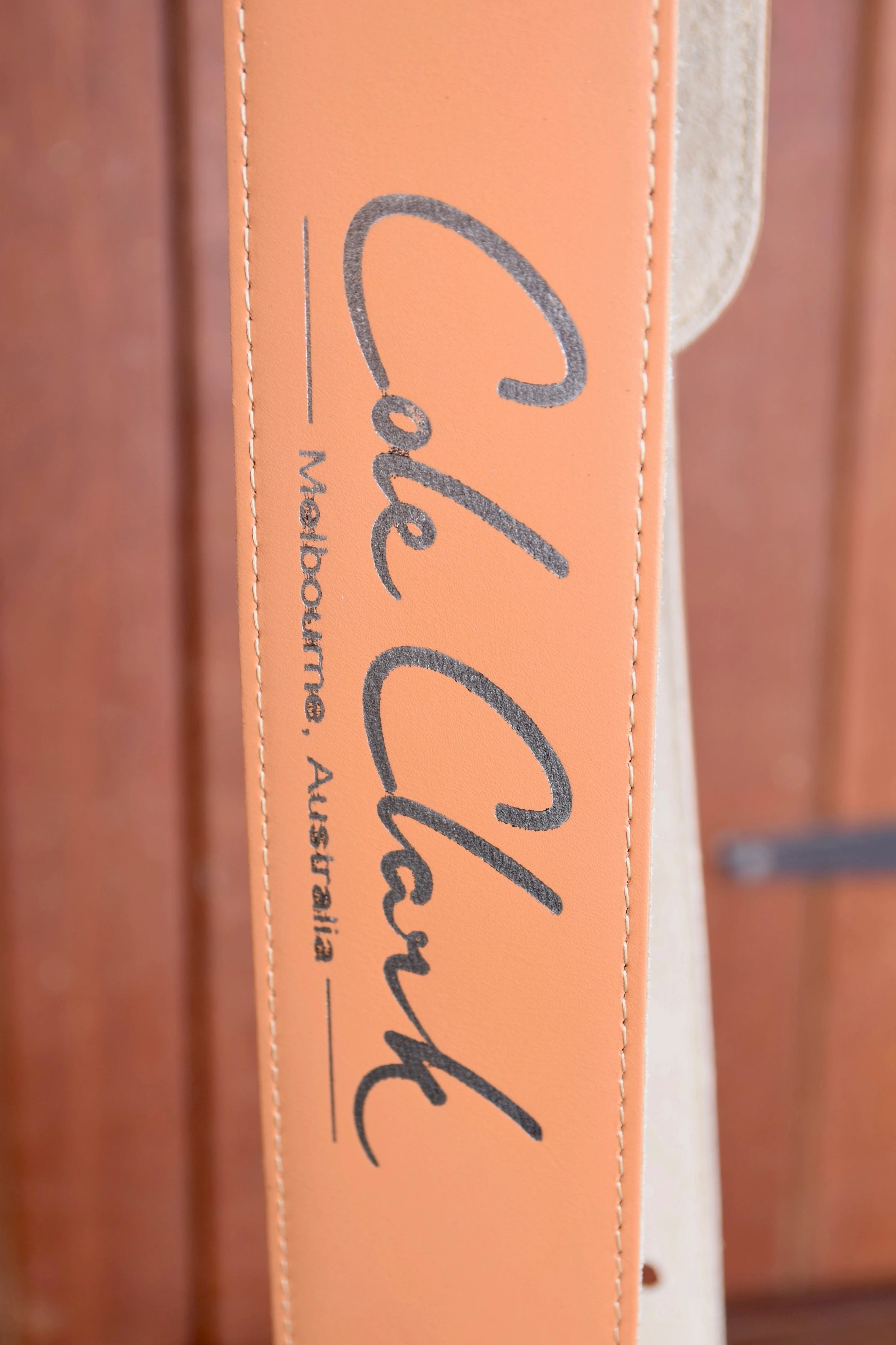 Cole Clark Leather Guitar Strap - Image 3
