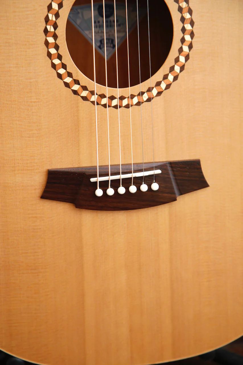 Cole Clark Studio Recording SRAN2EC-CMAHR Cedar/Mahognay Acoustic-Electric Guitar - Image 6