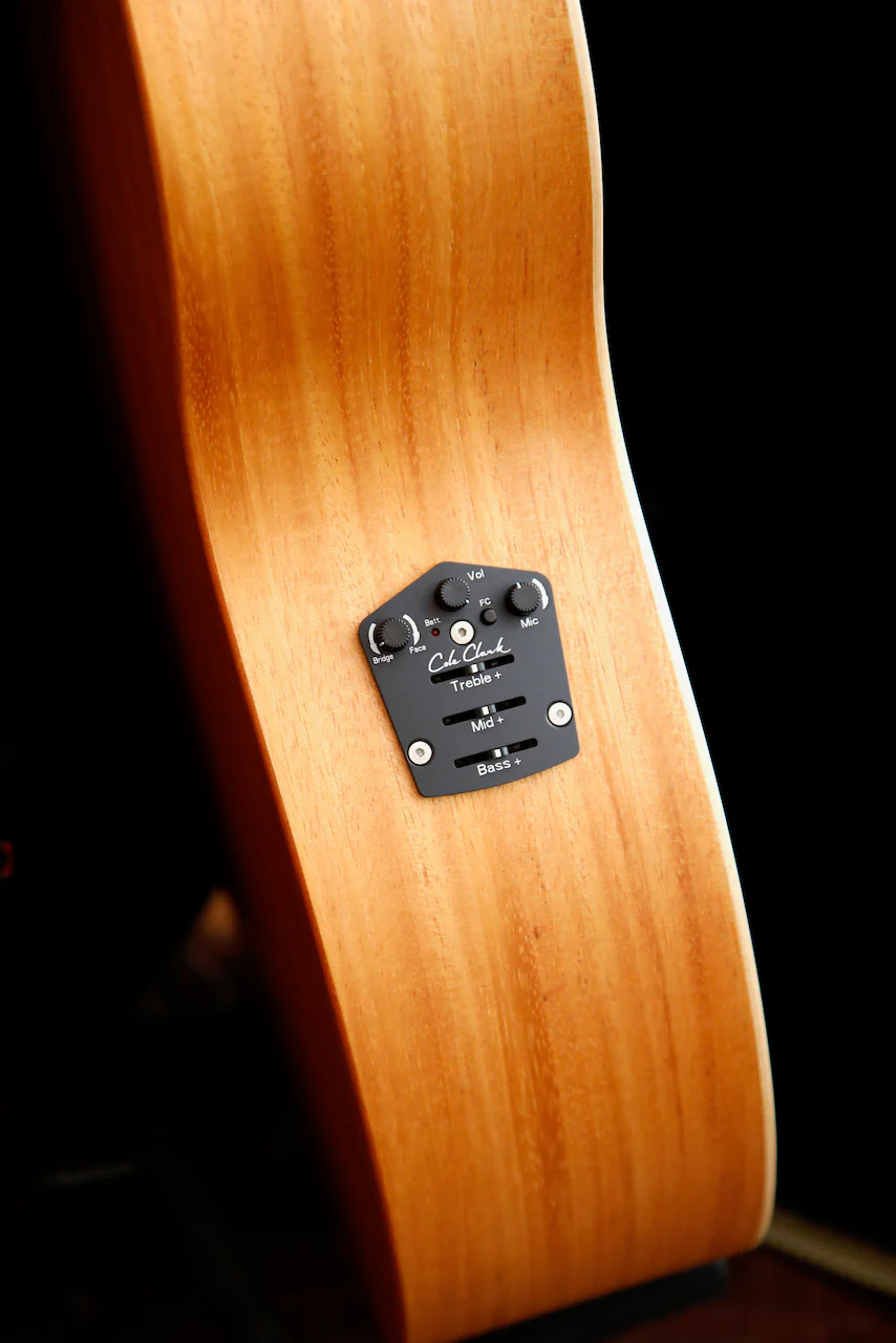 Cole Clark Studio Recording SRAN2EC-CMAHR Cedar/Mahognay Acoustic-Electric Guitar - Image 8