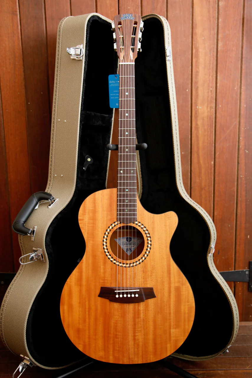Cole Clark Studio Recording SRAN2EC-MMAHR All Mahogany Acoustic-Electric Guitar - Image 2