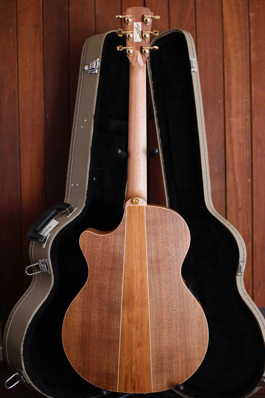 Cole Clark TL2EC All Blackwood Thinline Cutaway Acoustic-Electric Guitar - Image 11