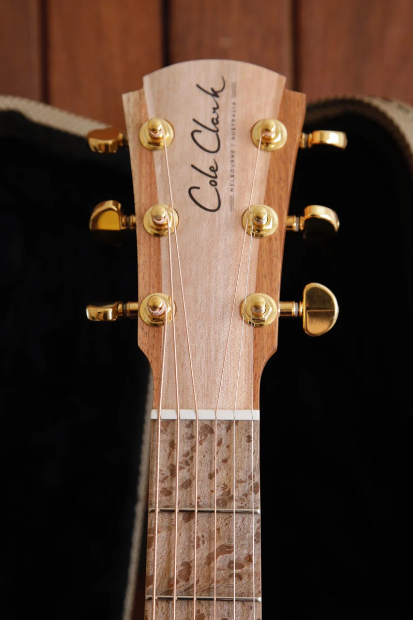 Cole Clark TL2EC Humbucker Blackwood/Blackwood Thinline Acoustic-Electric Guitar - Image 5