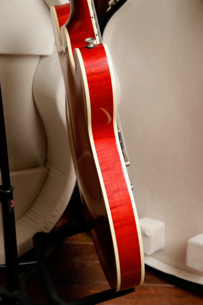 Collings I-35 LC Semi-Hollow Electric Guitar Aged Faded Cherry - Image 10