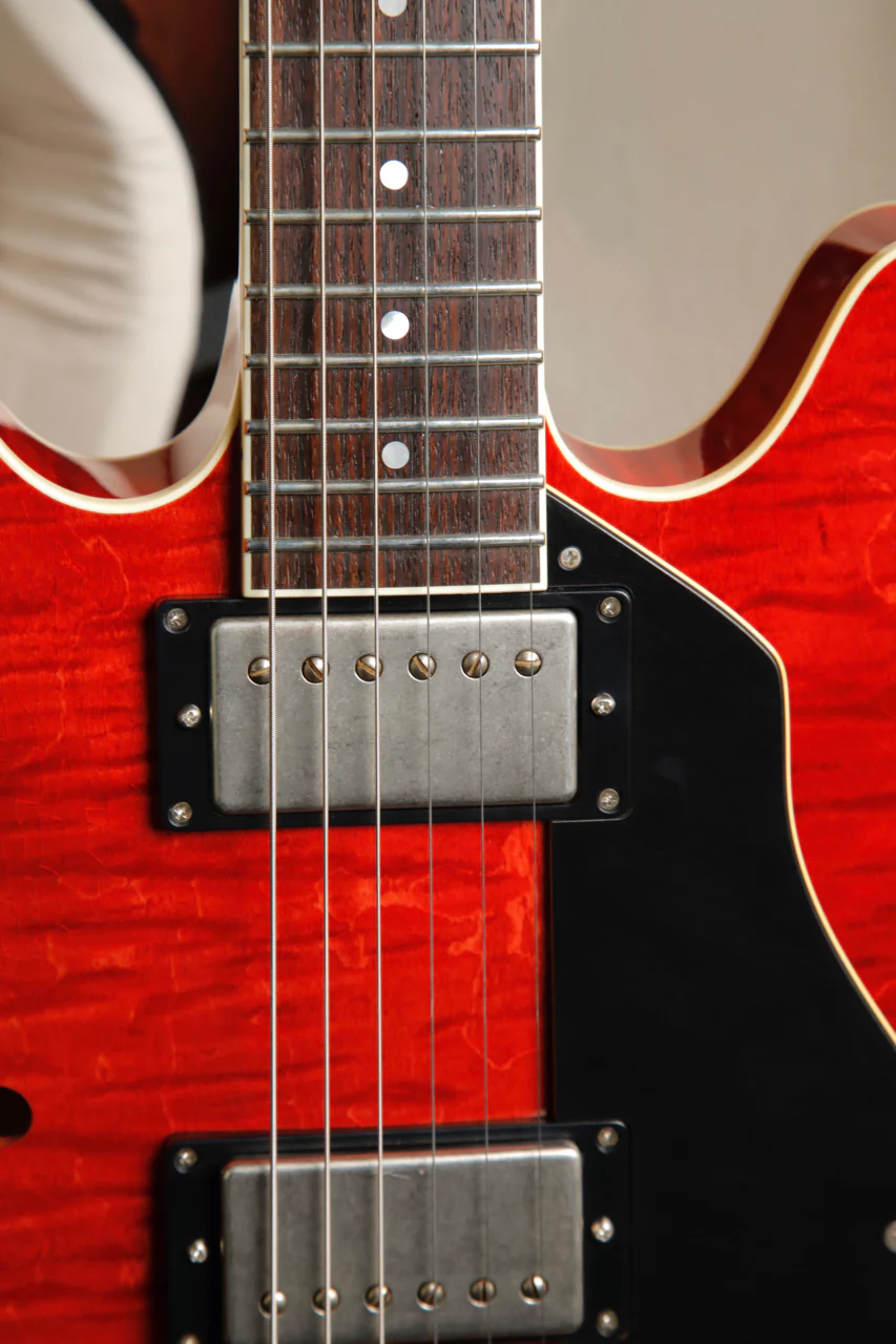 Collings I-35 LC Semi-Hollow Electric Guitar Aged Faded Cherry - Image 5