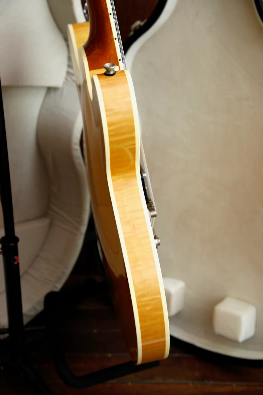 Collings I-35LC with Aged Package - Blonde Semi-Hollow Electric Guitar - Image 10