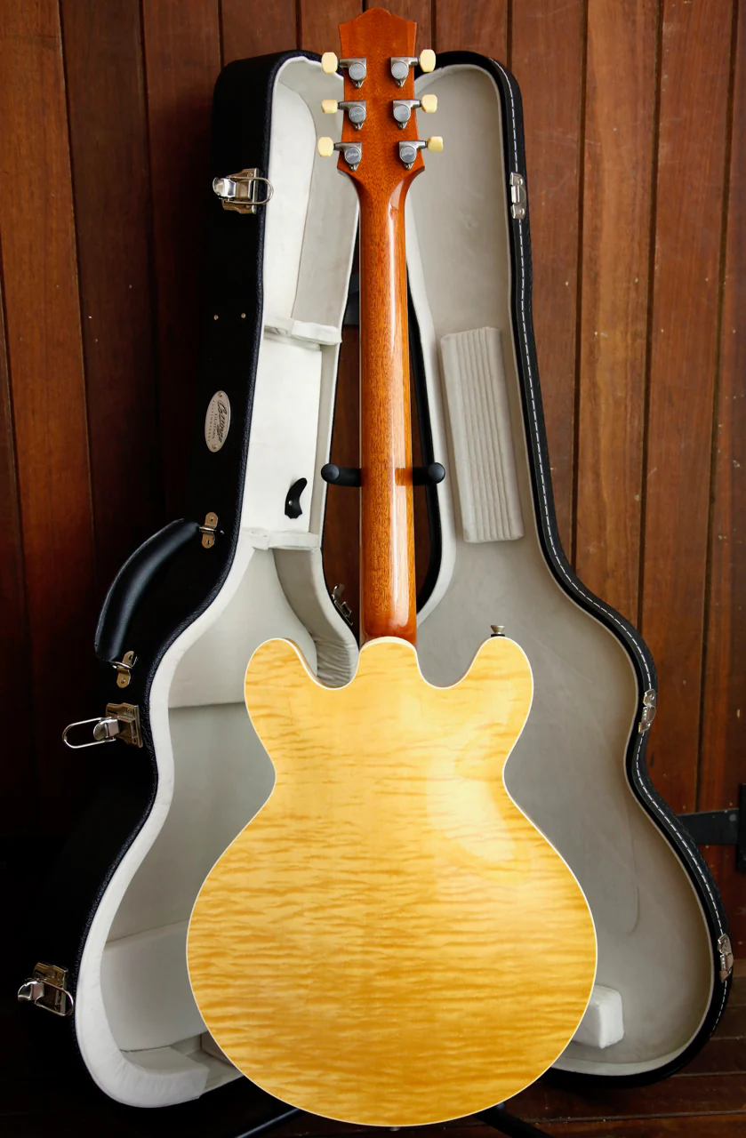 Collings I-35LC with Aged Package - Blonde Semi-Hollow Electric Guitar - Image 12