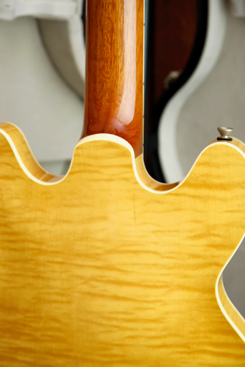 Collings I-35LC with Aged Package - Blonde Semi-Hollow Electric Guitar - Image 15