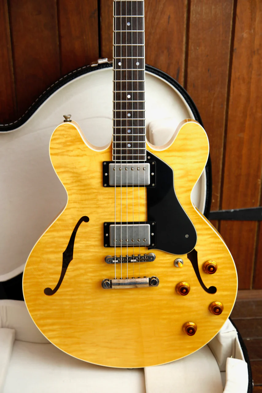 Collings I-35LC with Aged Package - Blonde Semi-Hollow Electric Guitar - Image 17
