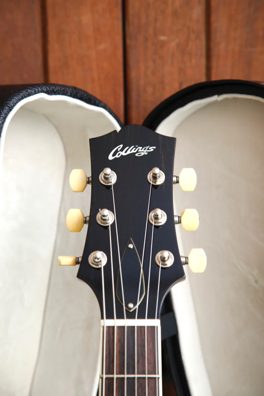Collings I-35LC with Aged Package - Blonde Semi-Hollow Electric Guitar - Image 3