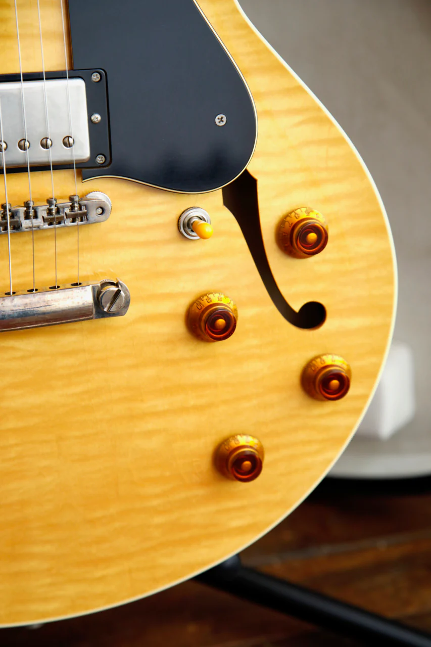 Collings I-35LC with Aged Package - Blonde Semi-Hollow Electric Guitar - Image 7
