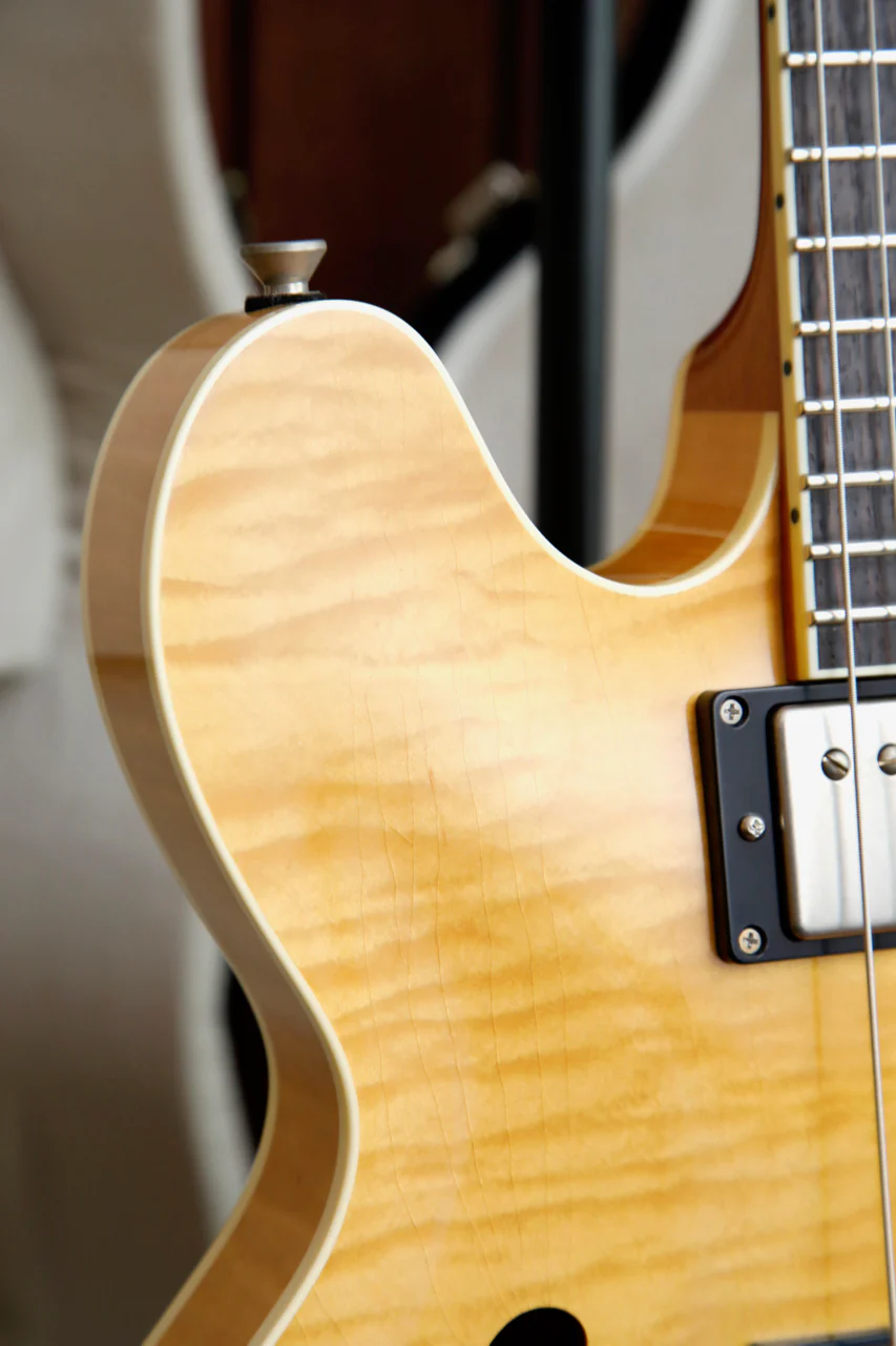 Collings I-35LC with Aged Package - Blonde Semi-Hollow Electric Guitar - Image 8