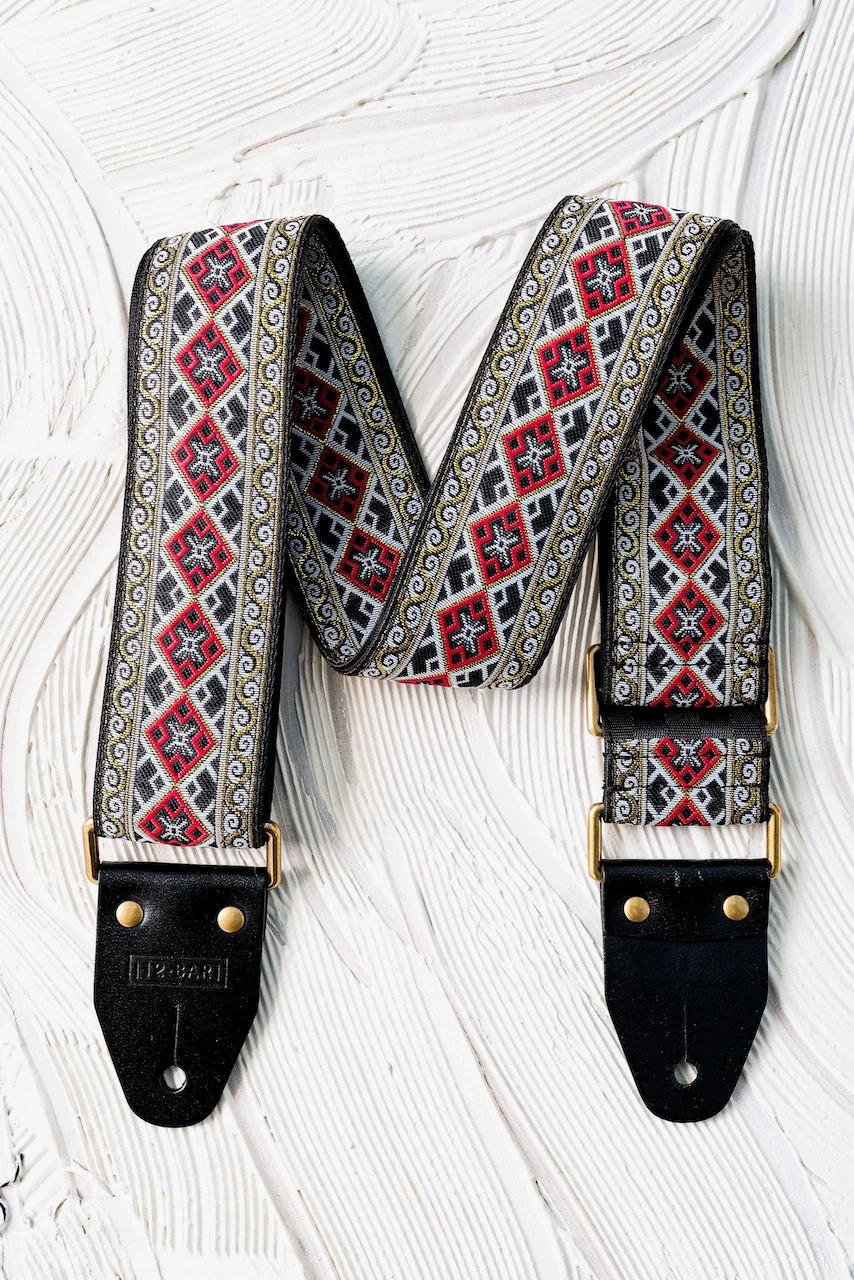 12 Bar Guitar - Tehran Handmade Traditional Guitar Strap
