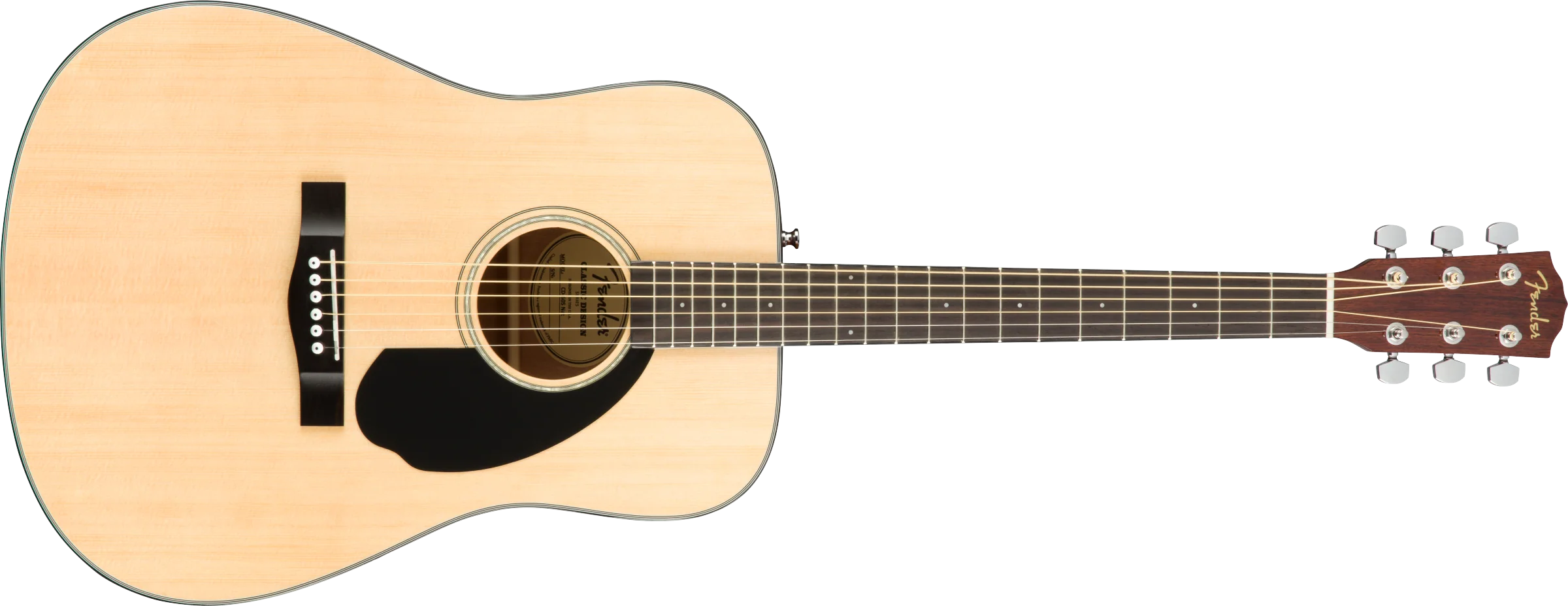 Fender CD-60S Dreadnought Pack V2, Natural Solid Top Acoustic Guitar Starter Package - Image 3