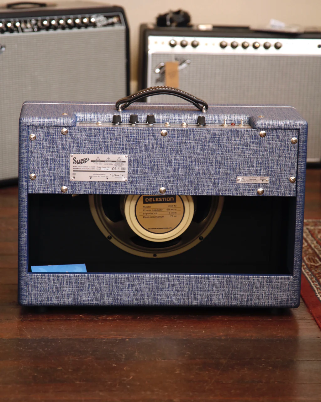 Supro Keeley Custom 12 Amplifier Blue Rhino - Image 6