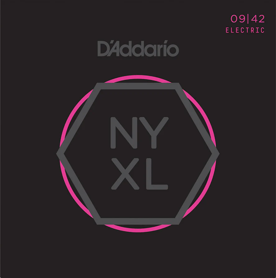 D'Addario NYXL 9-42 Electric Guitar Strings NYXL0942 Super Light