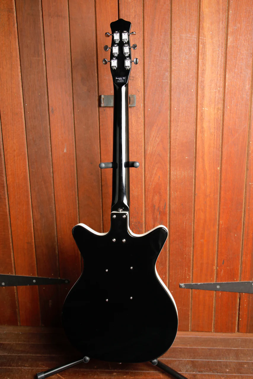 Danelectro '59M NOS+ Black Double Cut Electric Guitar Pre-Owned - Image 13