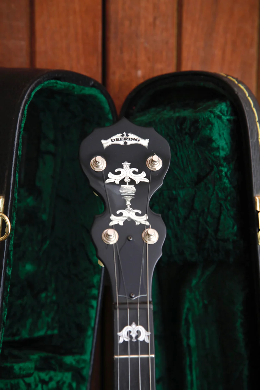 Deering Eagle II Left-Handed 5-String Banjo Pre-Owned - Image 3