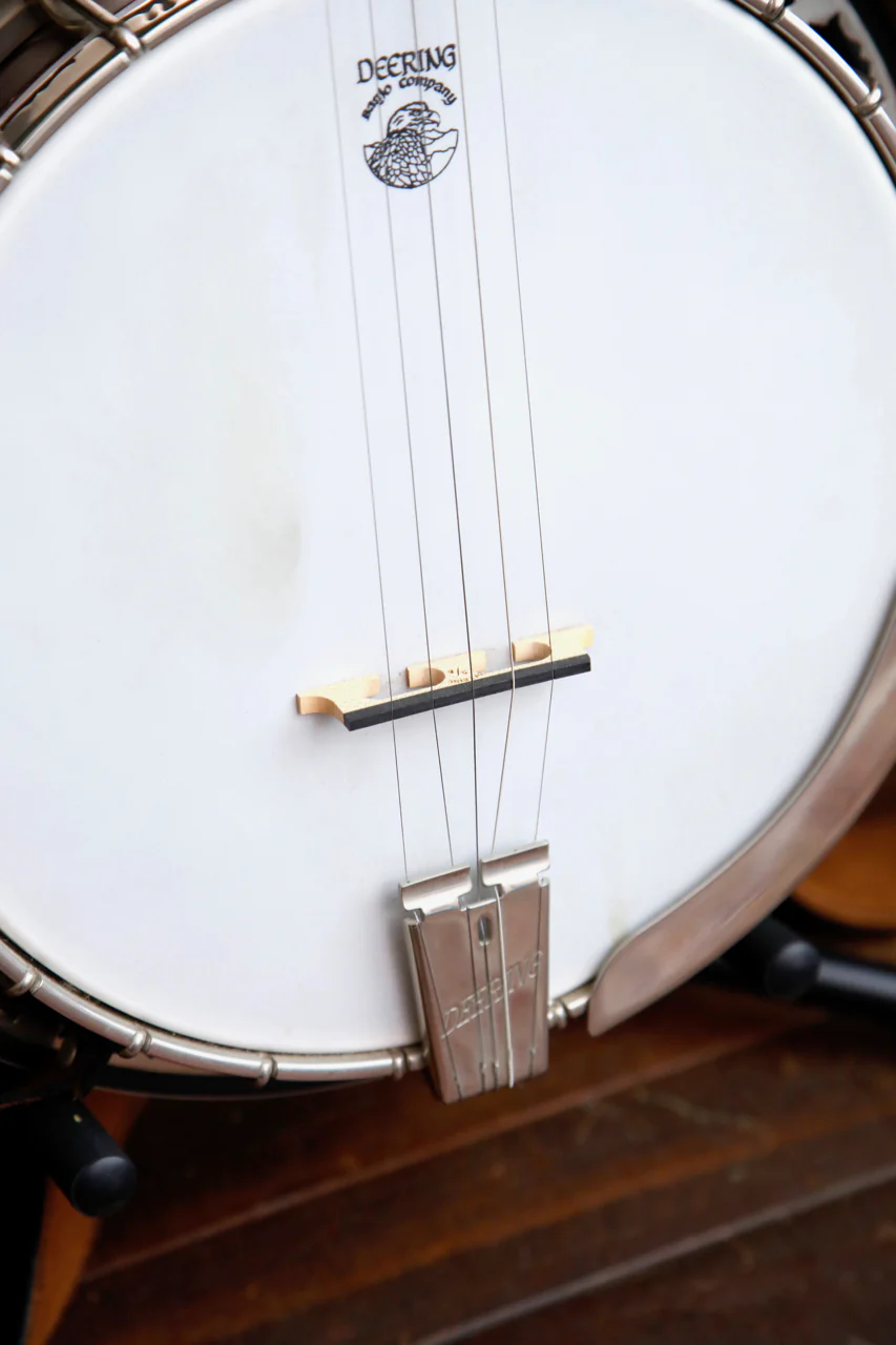 Deering Eagle II Left-Handed 5-String Banjo Pre-Owned - Image 6