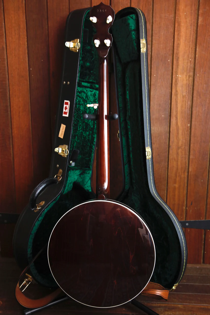 Deering Eagle II Left-Handed 5-String Banjo Pre-Owned - Image 9