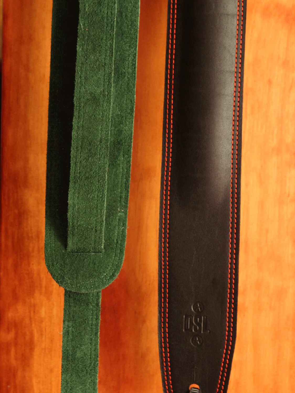 DSL 2.5″ Padded Garment Leather Strap - Made in Aus