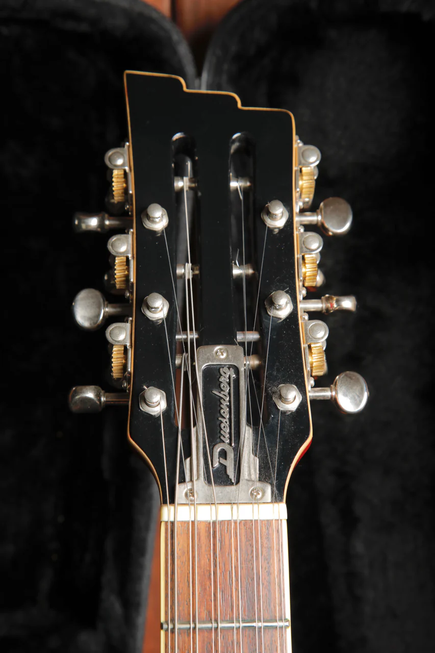 Duesenberg Double Cat 12-String Electric Guitar Fire Burst Pre-Owned - Image 3