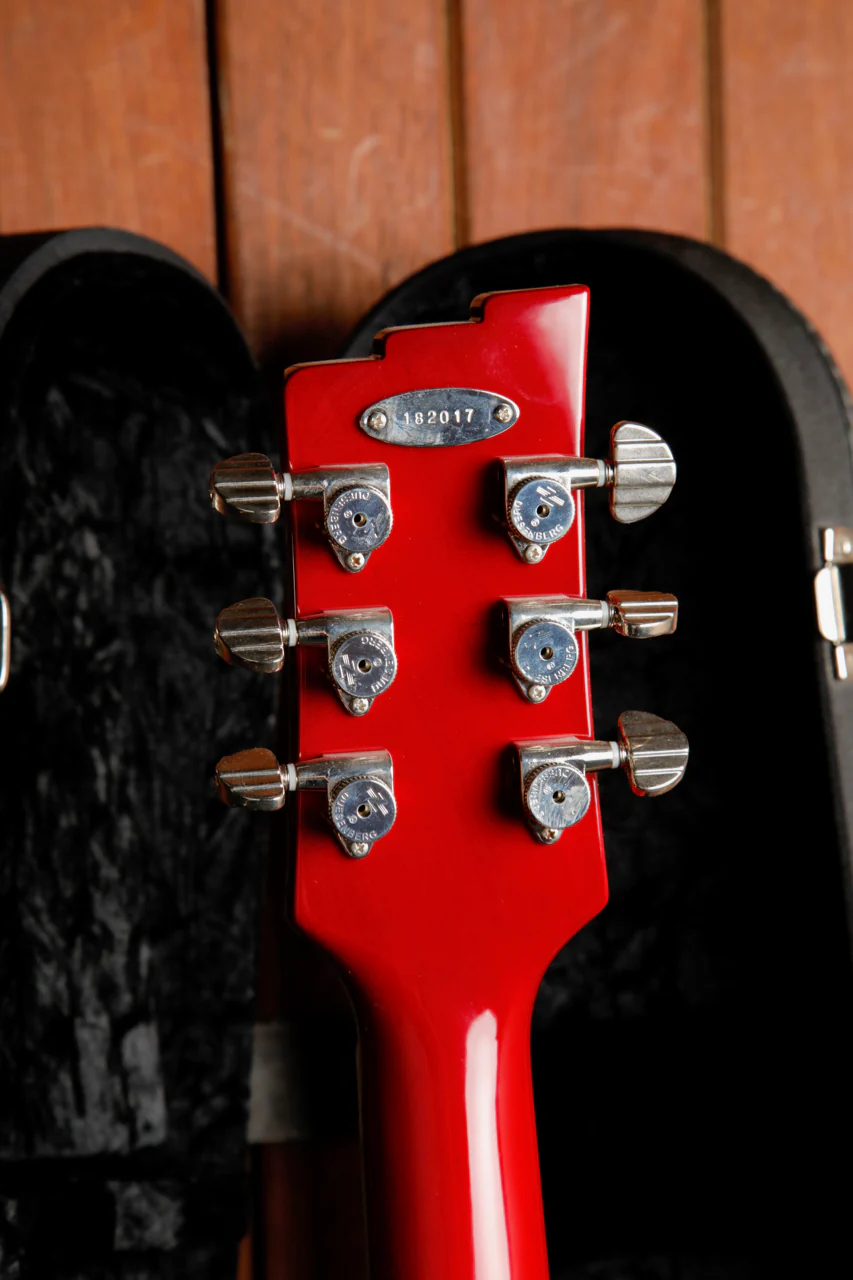 Duesenberg Double Cat Semi-Hollow Fire Burst Electric Guitar Pre-Owned - Image 15