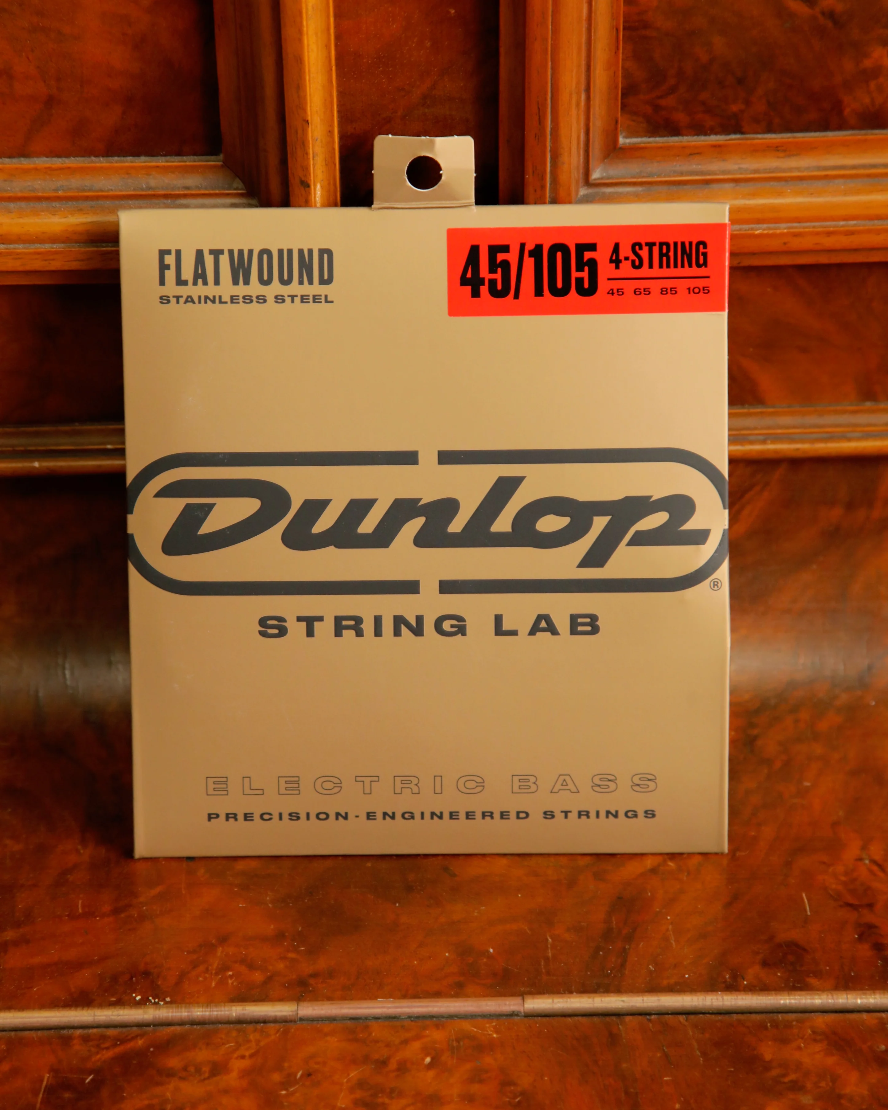 Dunlop Stainless Steel Flatwound Bass Strings 45-105