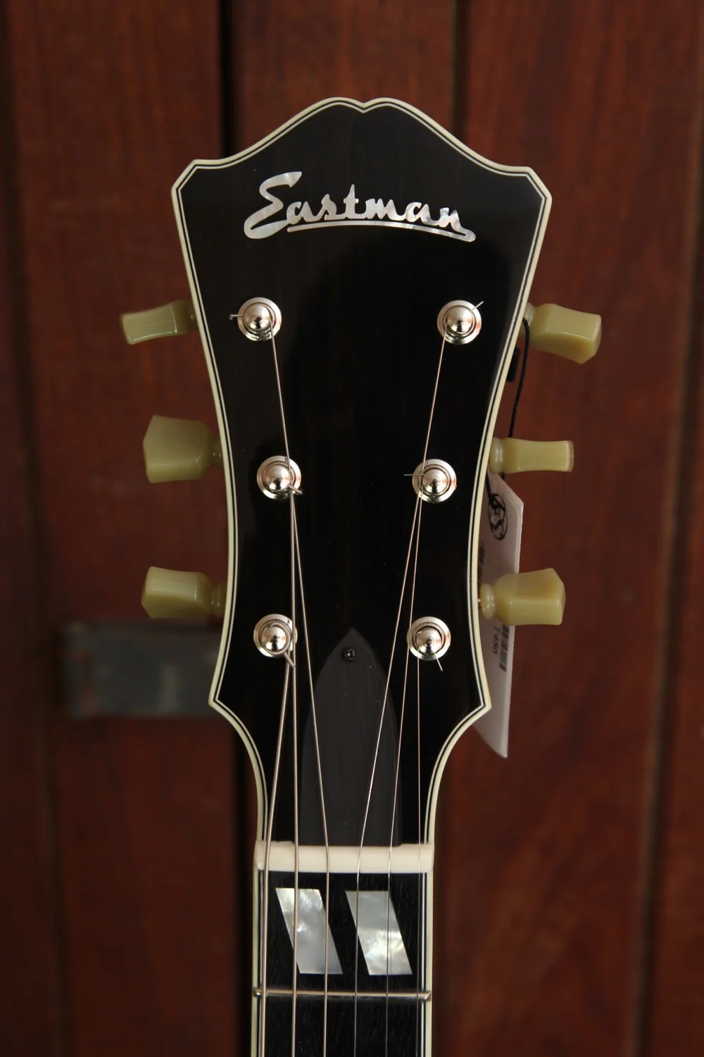Eastman T486 Semi-Hollow Electric Guitar Classic Finish - Image 8